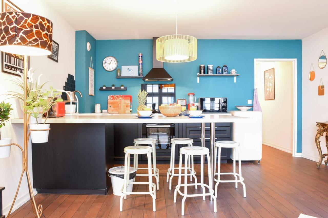 Charming Flat In A Calm Street At The Historic Heart Of Bayonne - Welkeys Appartement Buitenkant foto